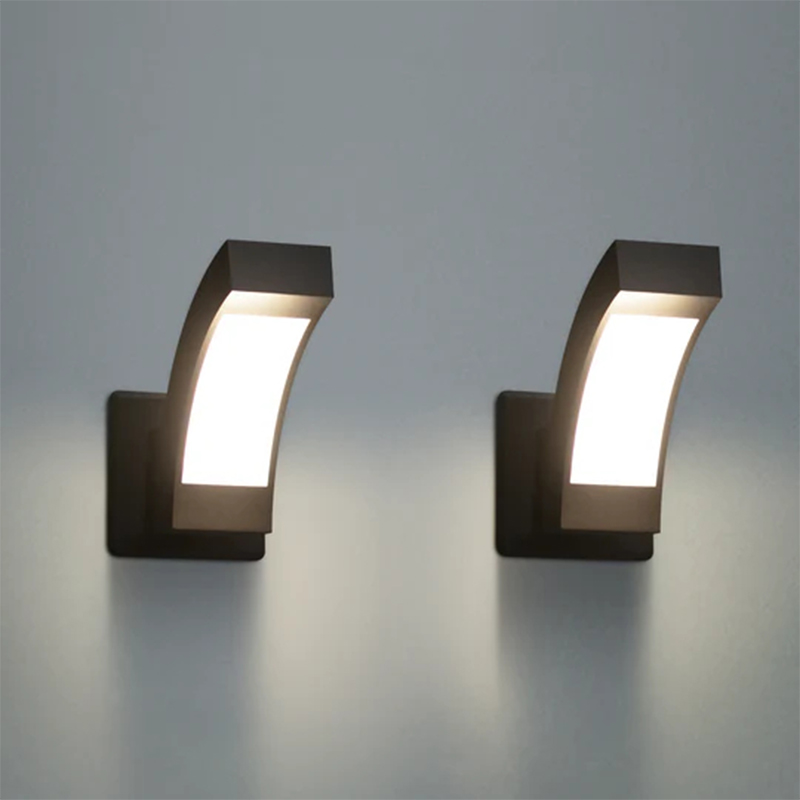 12557 مصباح حائط LED خارجي مكون من قطعتين